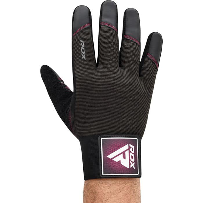RDX T2 WEIGHTLIFTING FULL FINGER GYM GLOVES M PINK RDX T2 WEIGHTLIFTING FULL FINGER GYM GLOVES M PINK - Image 1