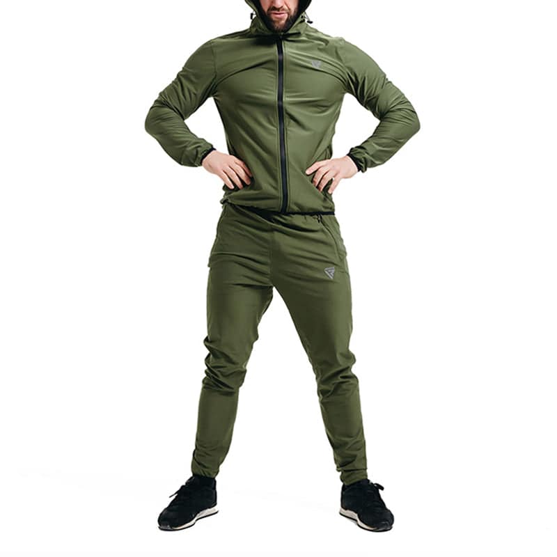 RDX H2 Women Weight Loss Sauna Suit M ARMY GREEN RDX H2 Women Weight Loss Sauna Suit 2XL ARMY GREEN - Image 1