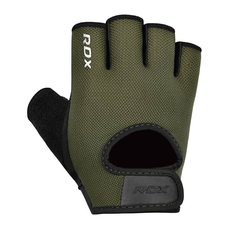Gym Weight Lifting Gloves T1 S ARMY GREEN - Image 1