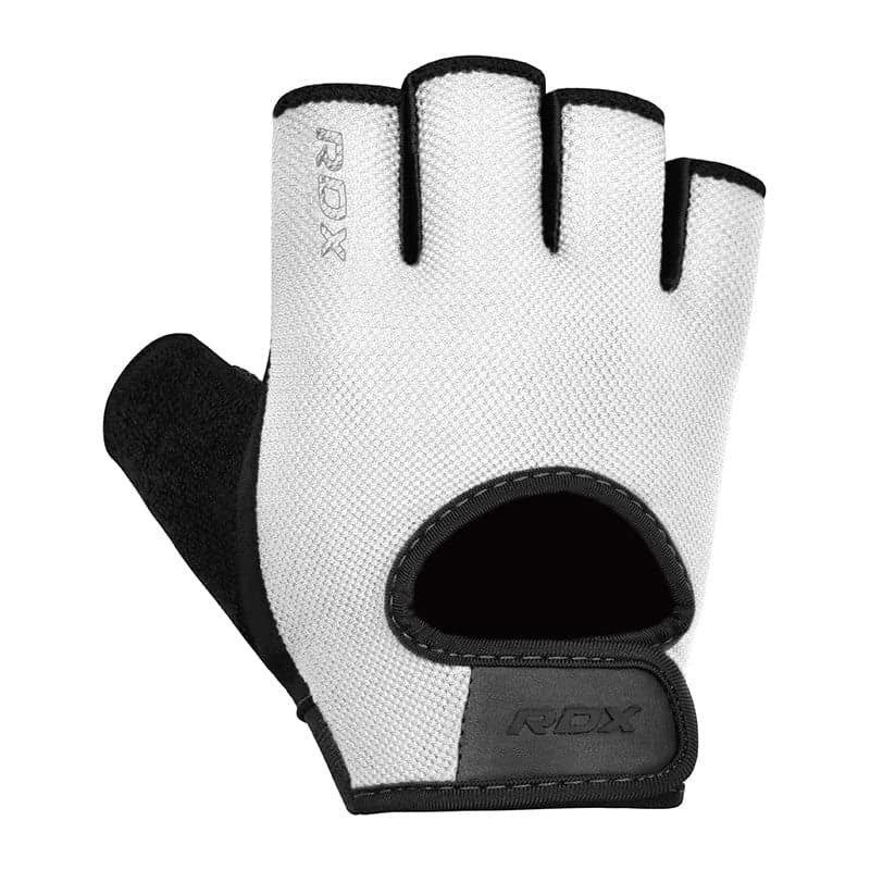 Gym Weight Lifting Gloves T1 S WHITE - Image 1