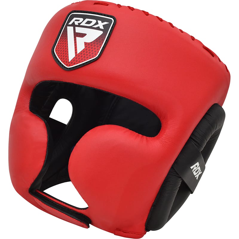 RDX APEX Boxing Head Gear with Cheek Protector XL RED - Image 1