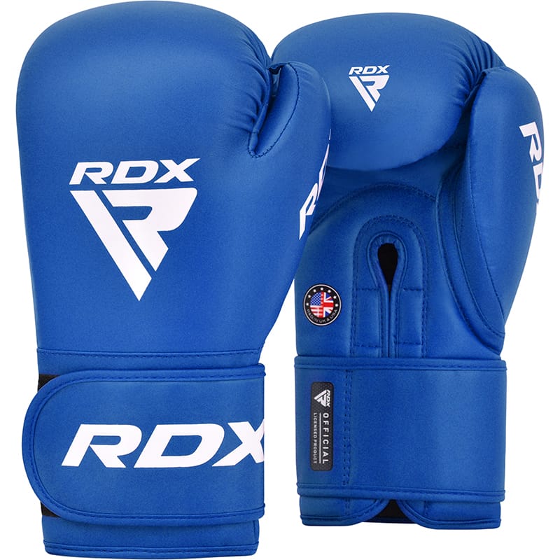 RDX BOXING GLOVES AS2 12oz Blue RDX BOXING GLOVES AS2 12oz Blue - Image 1