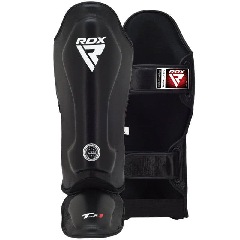 RDX WAKO SHIN INSTEP T1 Black L - Image 1