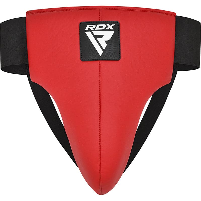 RDX R1 Martial Arts Groin Guard XL RED BLACK - Image 1