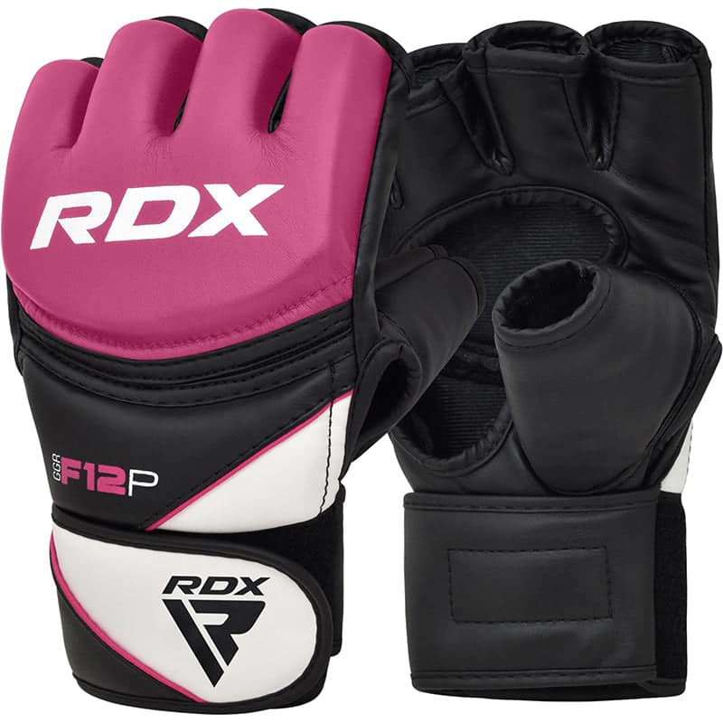 RDX F12 MMA Gloves for Women Pink S - Image 1