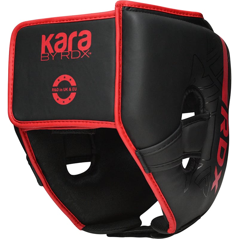 RDX F6 KARA Head Guard Black XL RED RDX F6 KARA Head Guard Black XL RED - Image 1