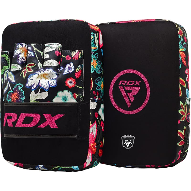 RDX FL3 Floral Focus Pads Black - Image 1