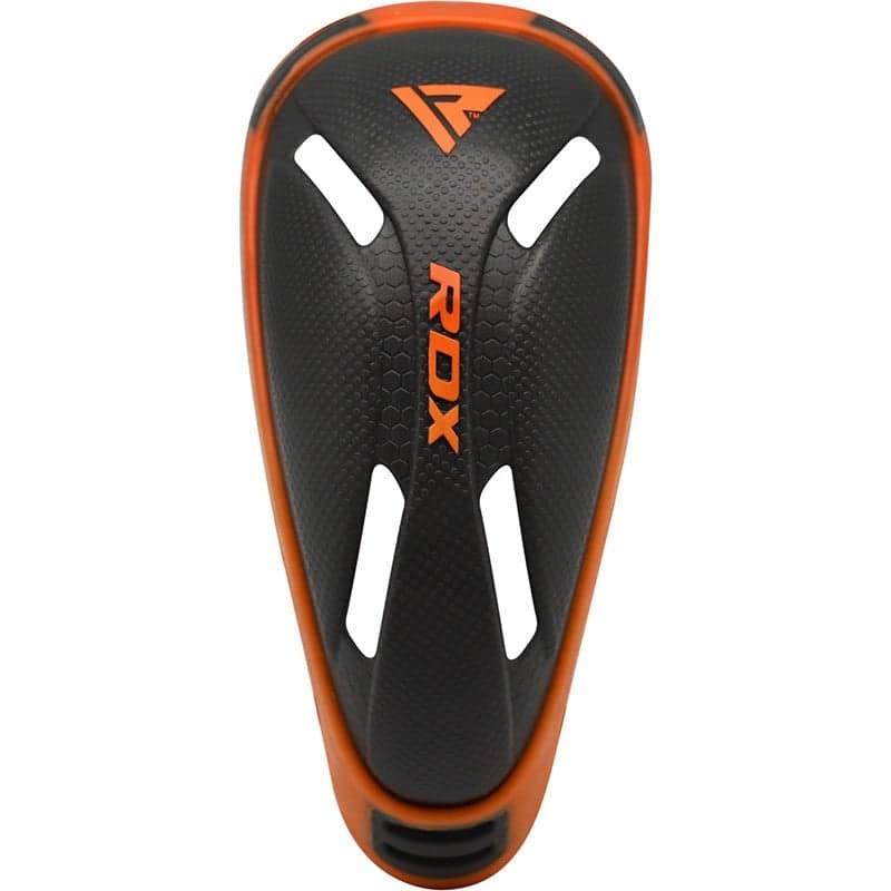RDX NB Grey PVC Groin Guard Protection GRAY/ORANGE - Image 1