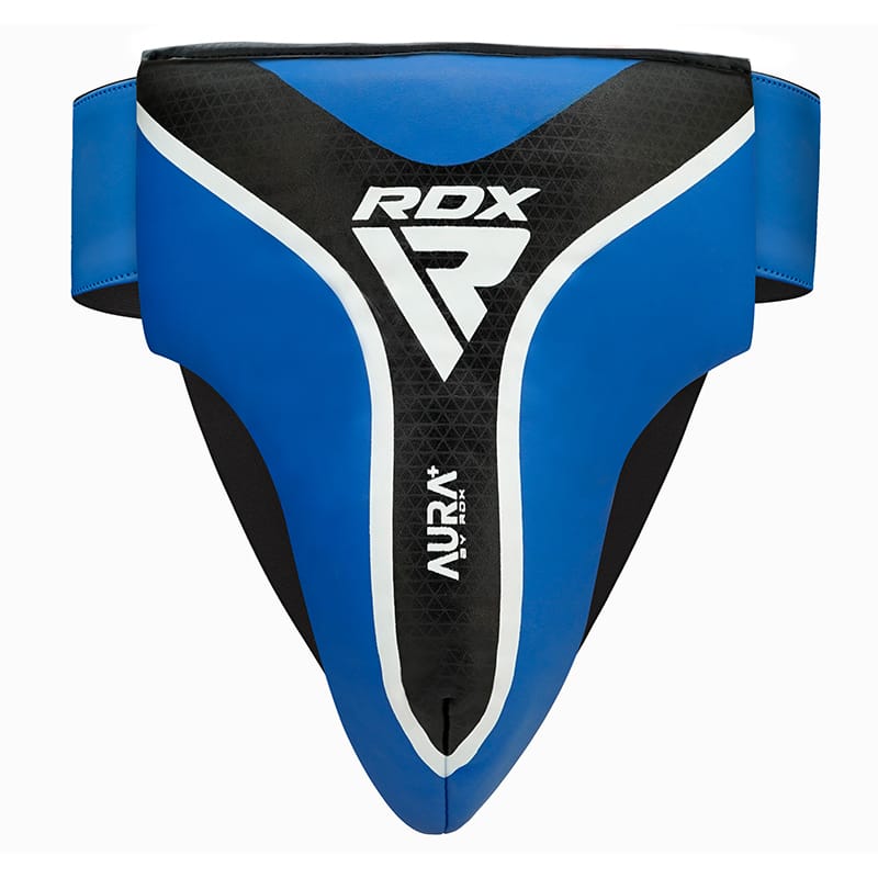 RDX GROIN GUARD AURA PLUS T-17 XL BLUE BLACK - Image 1