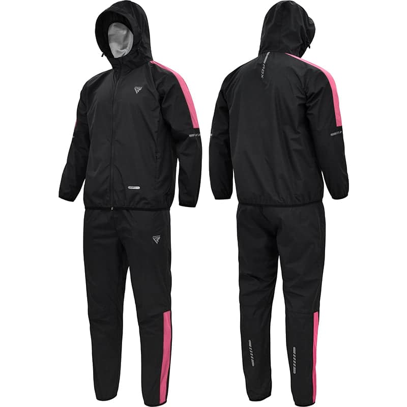 RDX H1 Weight Loss Sauna Suit Pink for Women M - Image 1