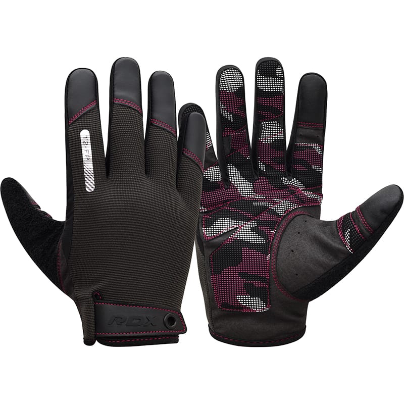 RDX T2 Touch Screen Friendly Full Finger Gym Gloves L PINK RDX T2 Touch Screen Friendly Full Finger Gym Gloves L PINK - Image 1
