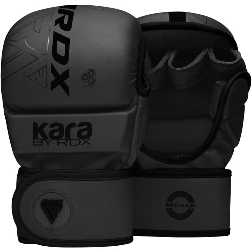 RDX F6 KARA MMA Sparring Gloves 7oz S/M Black - Image 1