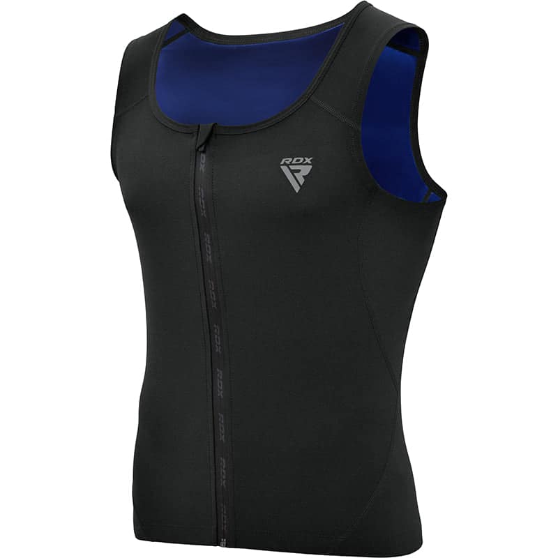 RDX Zippered Men Sweat Vest M Black - Image 1