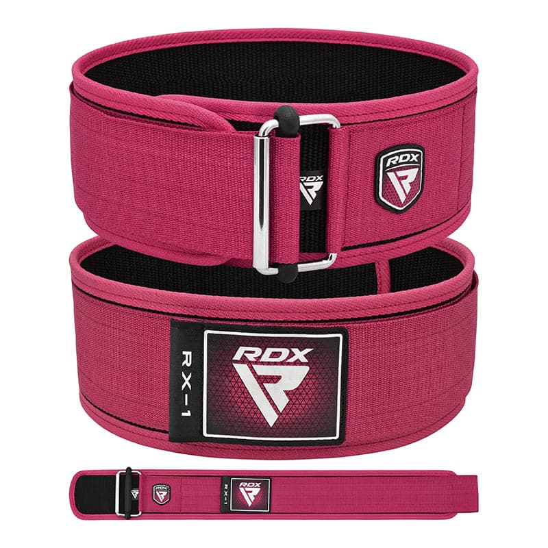 RDX RX1 4inch Weight Lifting Belt for Women S PINK RDX RX1 4inch Weight Lifting Belt for Women S PINK - Image 1