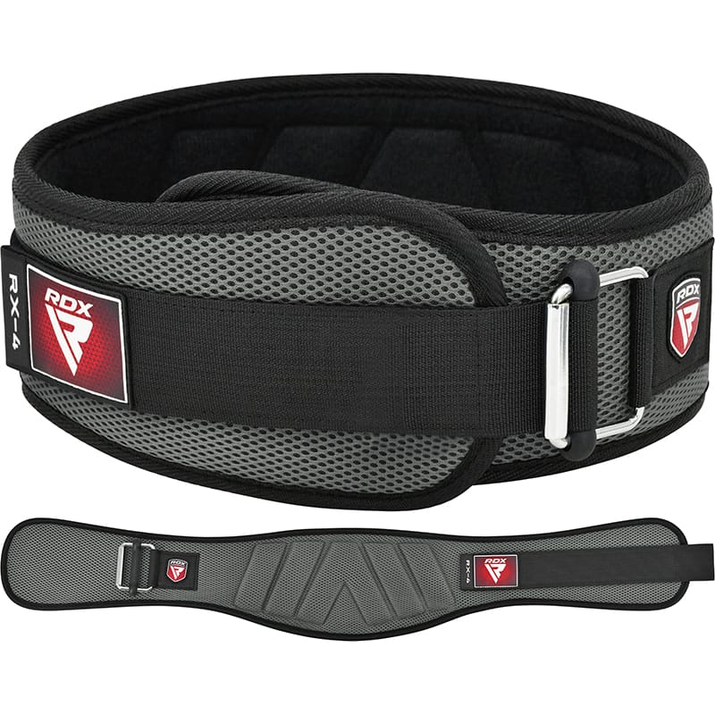 RDX RX4 Weightlifting Belt L GREY - Image 1