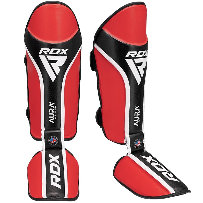 RDX SHIN INSTEP AURA PLUS T-17 S RED BLACK - Image 1