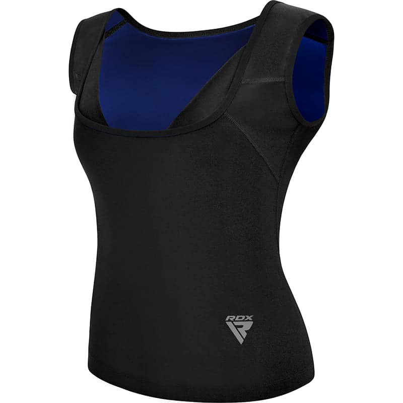 RDX W1 Women Sweat Vest Without Zipper XL Black - Image 1