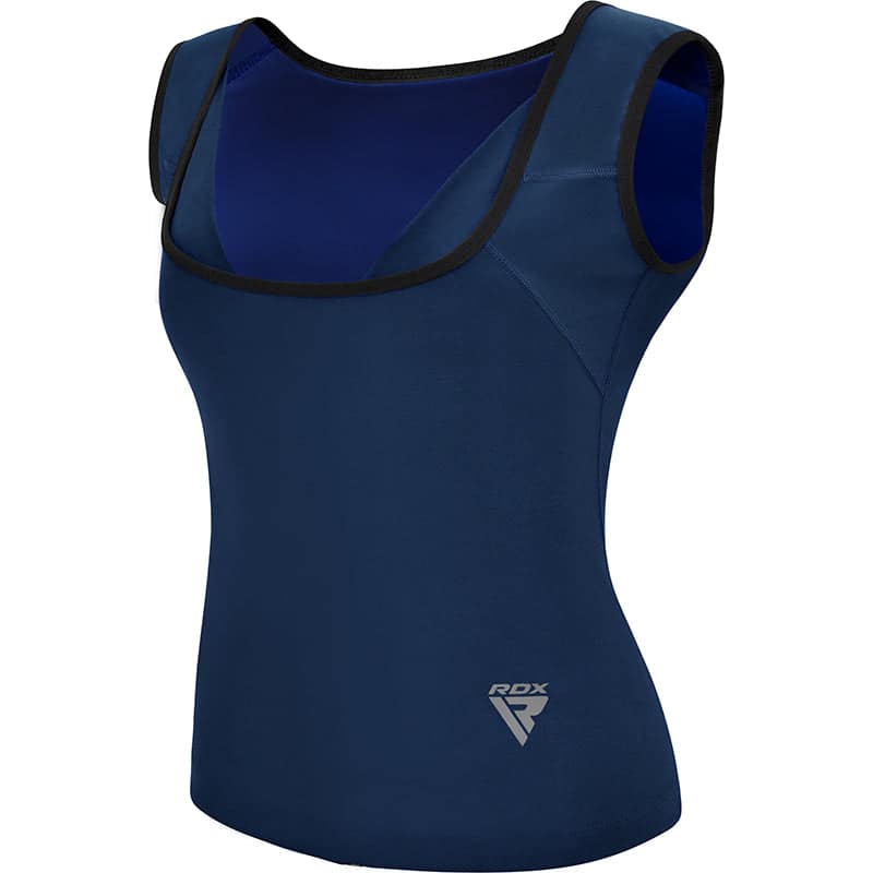 RDX W1 Women Sweat Vest Without Zipper XL NAVY BLUE RDX W1 Women Sweat Vest Without Zipper XL NAVY BLUE - Image 1