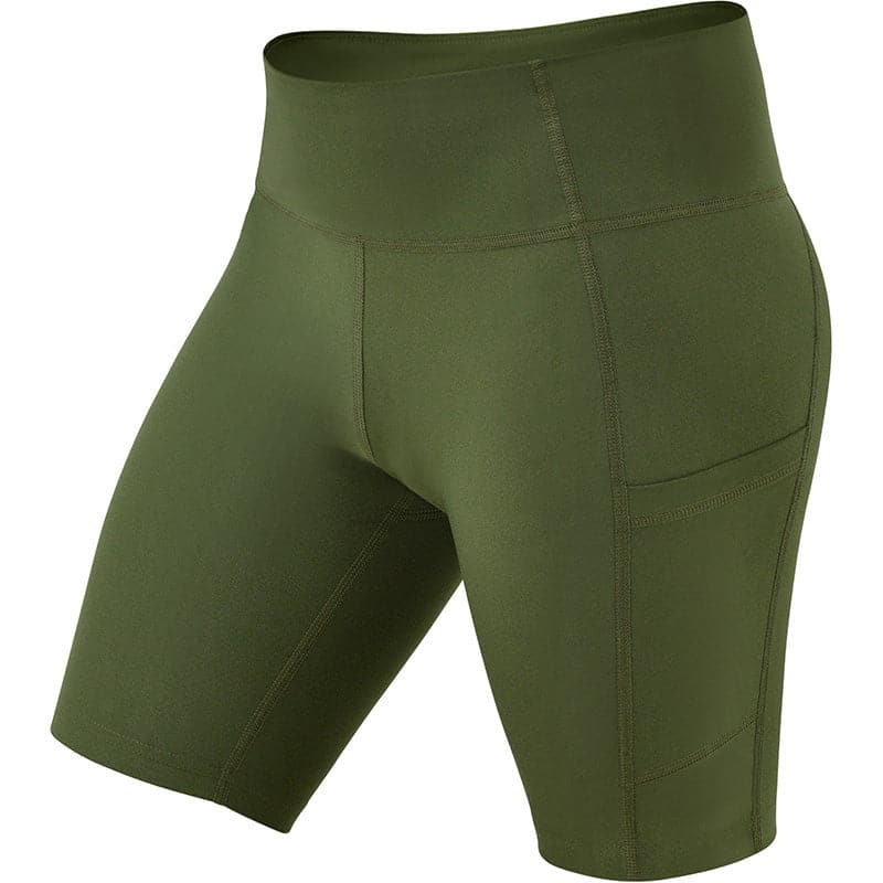 RDX W1 Women Sweat Shorts S ARMY GREEN - Image 1