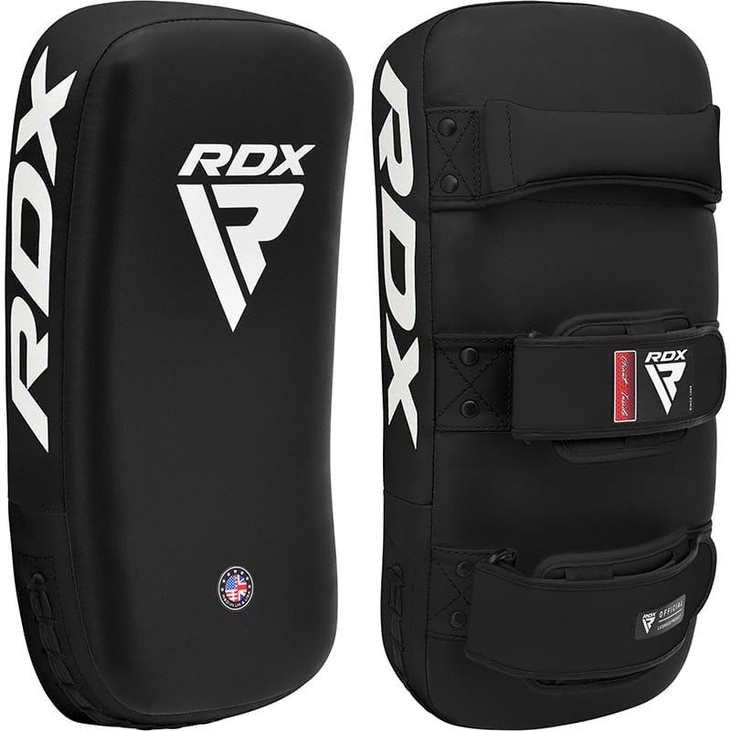 RDX T1 Curved Thai Kick Pad Black - Image 1