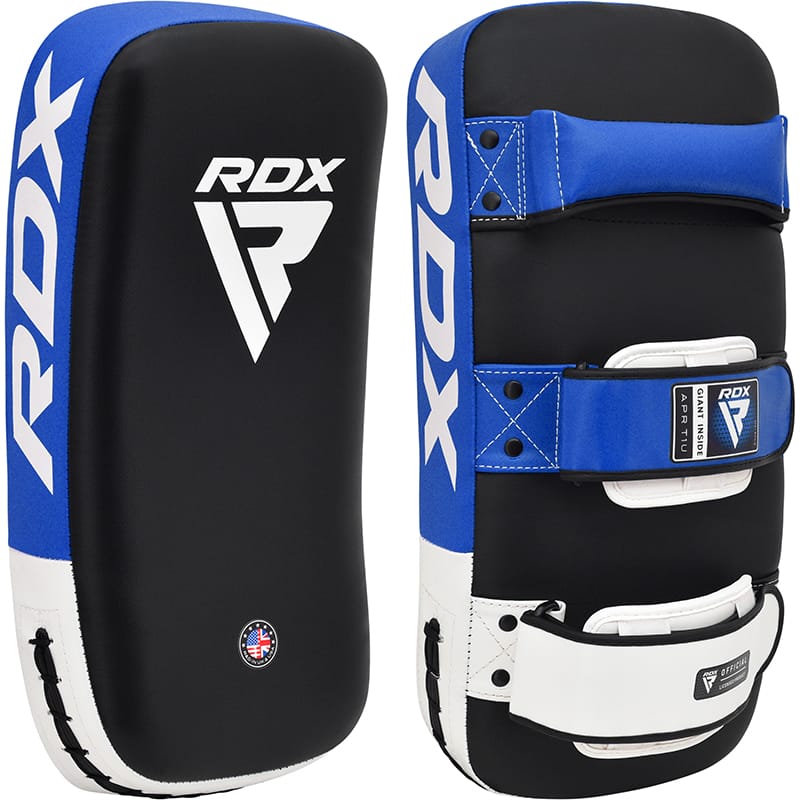 RDX T1 Curved Thai Kick Pad Blue - Image 1