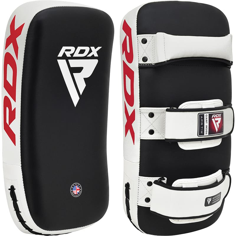 RDX T1 Curved Thai Kick Pad WHITE - Image 1