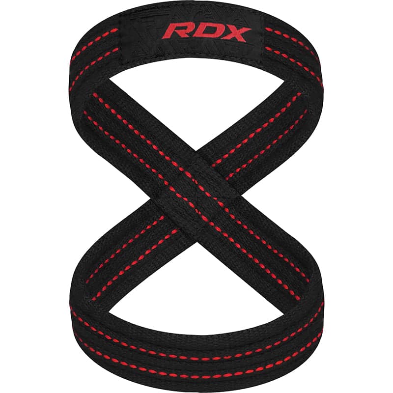 RDX Weight Lifting 8 Figure Strap M RED - Image 1