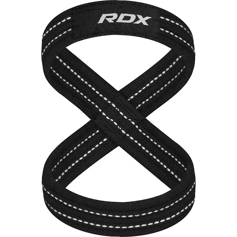 RDX Weight Lifting 8 Figure Strap M WHITE - Image 1