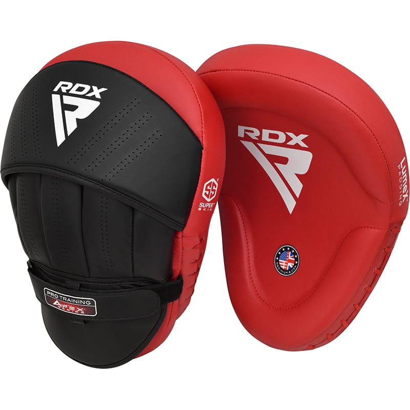 RDX APEX Curved Training Boxing Pads RED - Image 1