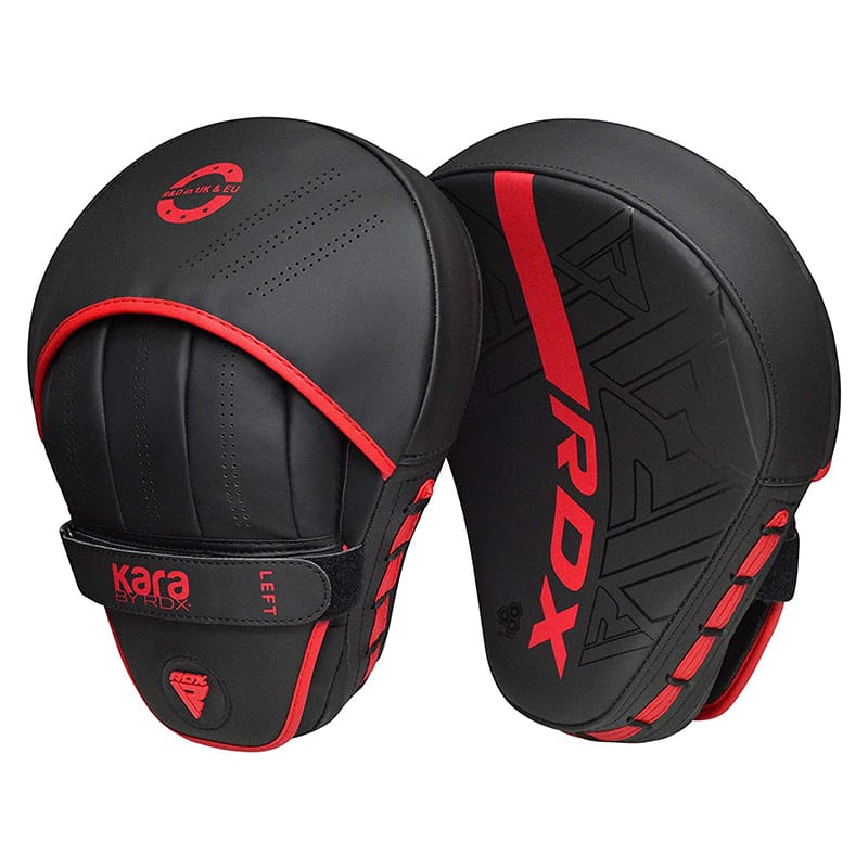 RDX F6 KARA Boxing Focus Pads Red One Size - Image 1